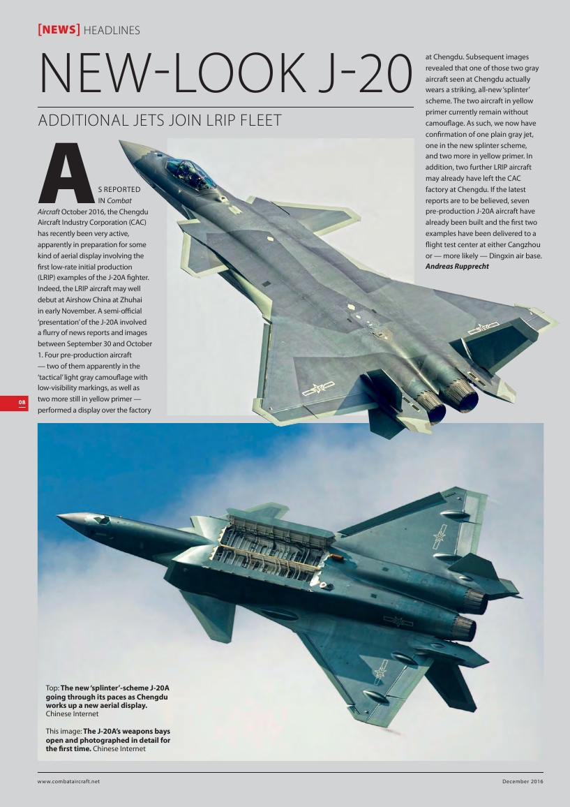 Combat Aircraft 2016-12